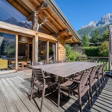Chalet Douillet 11pax Familial Vue Chamonix