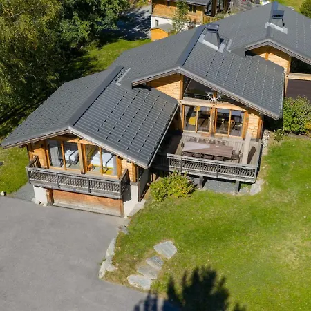 Σαλέ Vieil Ours Douillet 11pax Familial Vue Σαμονί